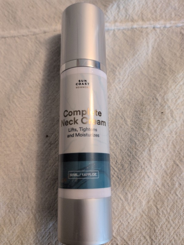 Sun Coast Sciences Complete Neck Cream 1.67oz Lifts, Tightens, Moistures New