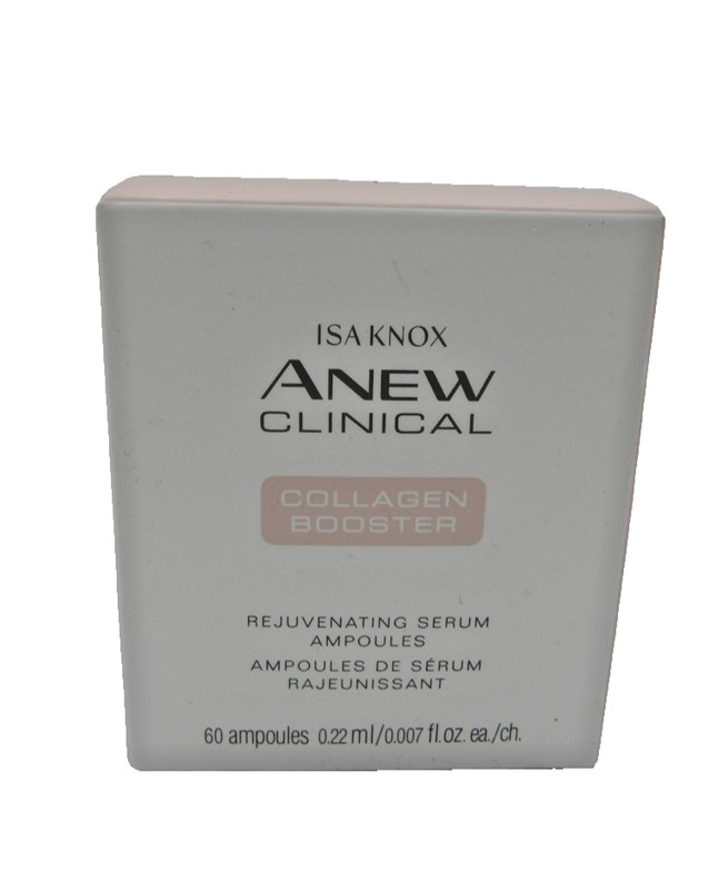 Avon Isa Knox Anew Clinical Collagen Booster™ Rejuvenating Serum Ampoules, NEW