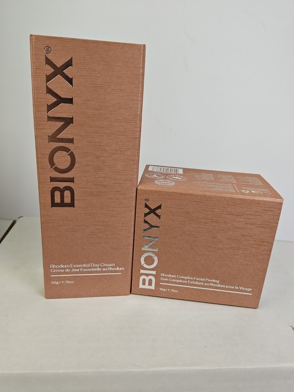 BIONYX Rhodium Day Cream 50g & Facial Peeling Set Skincare Duo 1.76oz NEW