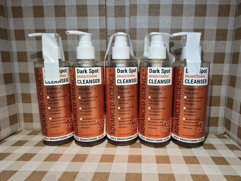 5 Pack Advanced Science Dark Spot Brightening Cleanser Kojic Acid + Vitamin C