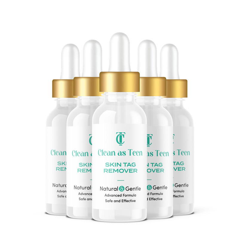 Clean as Teen Skin – Clean as Teen Liquid Skin Drops ORIGINAL – 5 Pack