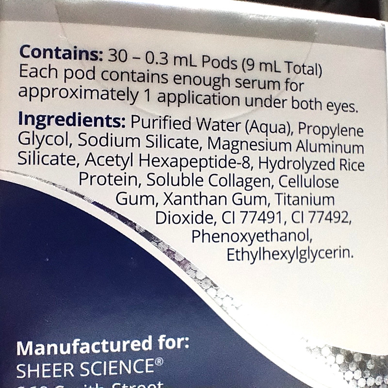Plexaderm Slincare Rapid Reduction Eye Serum 30 PODS (0.3 fl oz ea) 9 mL Total gallery