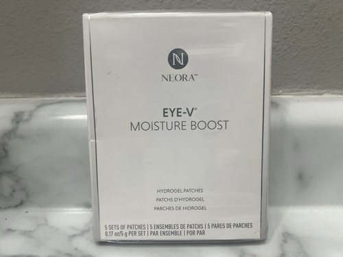 NEORA Eye-V Moisture Boost Hydrogel 5 Patches NIB Exp 05/28 + 1 EXTRA!