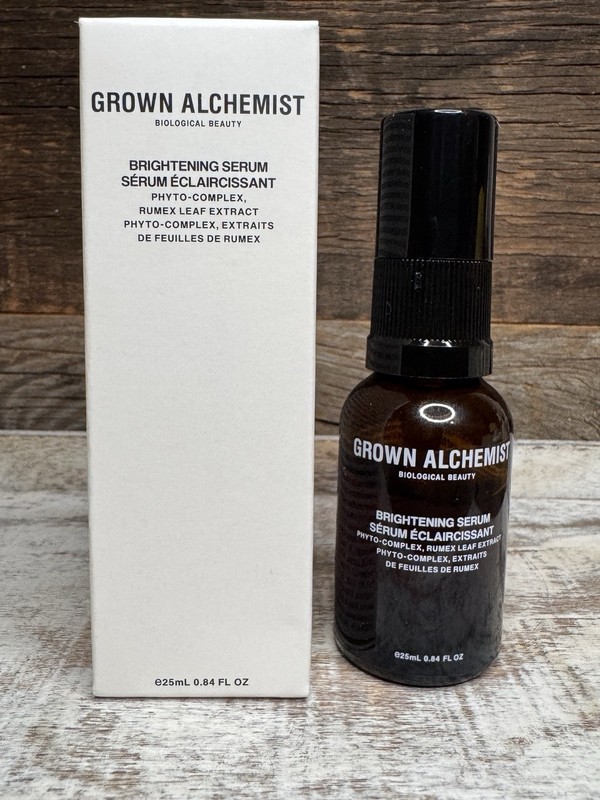 Grown Alchemist Brightening Serum 25ml | Full Size NIB | MSRP=$70