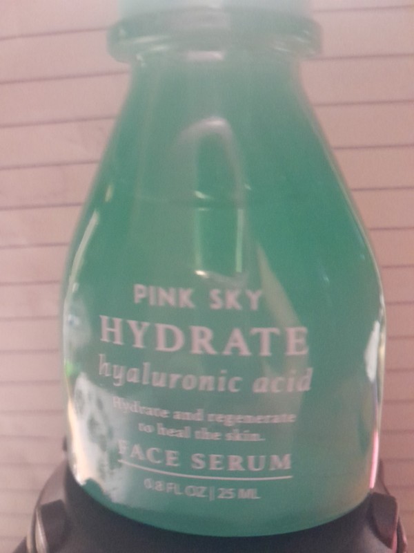 Pink Sky Hydrate Hyularonic Acid Face Serum 0.8 Fl Oz