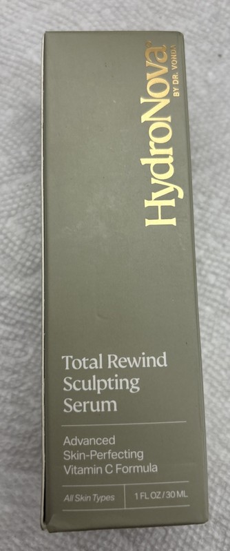 NIB FACTORY SEALED HYDRONOVA TOTAL REWIND SCULPTING SERUM 1FL OZ/30 ML #11